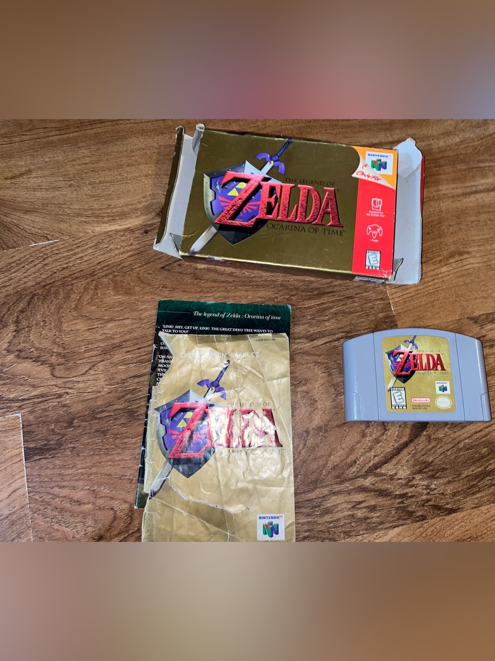 Legend of Zelda Ocarina of Time for N64
